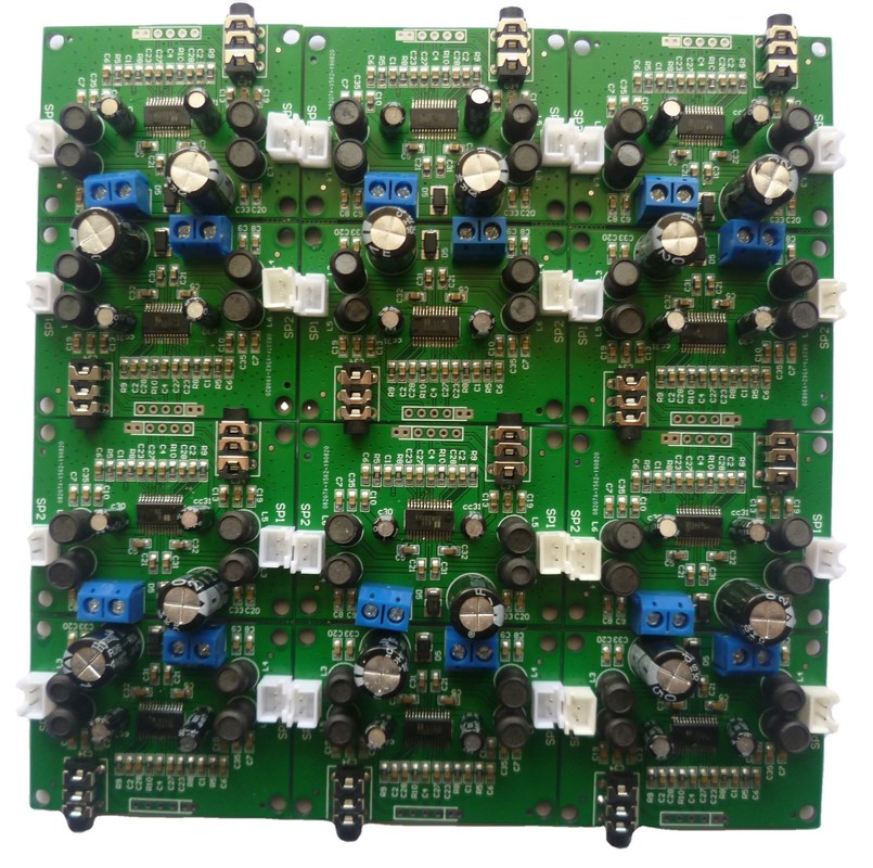 Conception de circuits imprimés verts/jaunes/rouges/ bleus/noirs/blancs et assemblage PCBA OEM pour les besoins de tension 5V